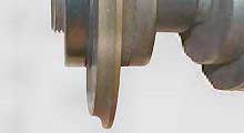 Doutt Tool Close Up of a Dressed Wheel